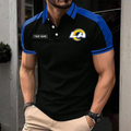 [SPECIAL OFFER] NEW CUSTOMIZED NFL22 LAR LOS ANGELES RAMS POLO SHIRT