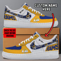 [SPECIAL OFFER] NEW CUSTOMIZED NFL22 LAR LOS ANGELES RAMS AF1 SNEAKERS