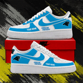 [SPECIAL OFFER] NEW CUSTOMIZED NFL23 CLP CAROLINA PANTHERS AF1 SHOES