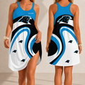 [SPECIAL OFFER] NEW CUSTOMIZED NFL23 CLP CAROLINA PANTHERS CAMISOLE DRESS
