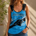 [SPECIAL OFFER] NEW CUSTOMIZED NFL23 CLP CAROLINA PANTHERS O-RING SHOULDER TANK TOP