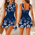 [FAN FAVORITE] NEW CUSTOMIZED NCAA FBS23 PNL PENN STATE NITTANY LIONS WOMEN'S SUMMER SKORT DRESS