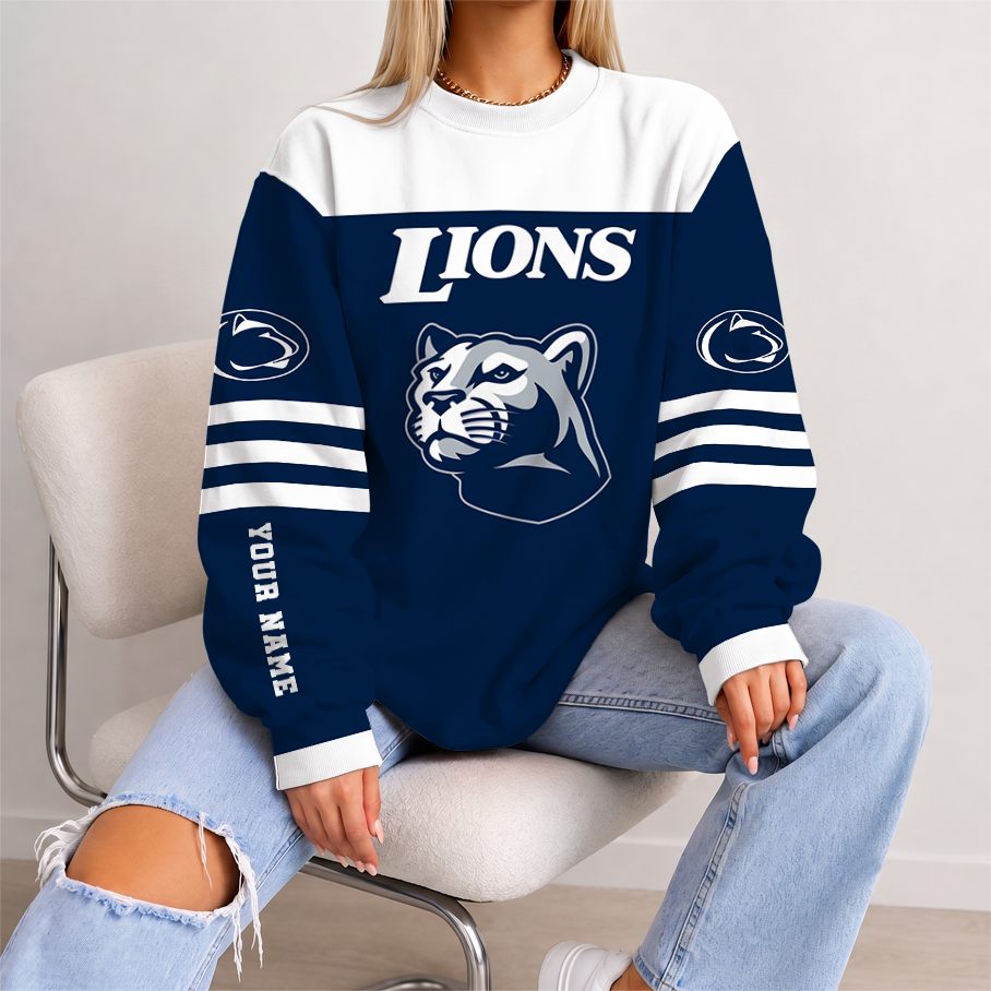 [FAN FAVORITE] NEW CUSTOMIZED NCAA FBS23 PNL PENN STATE NITTANY LIONS UNISEX SWEATSHIRT