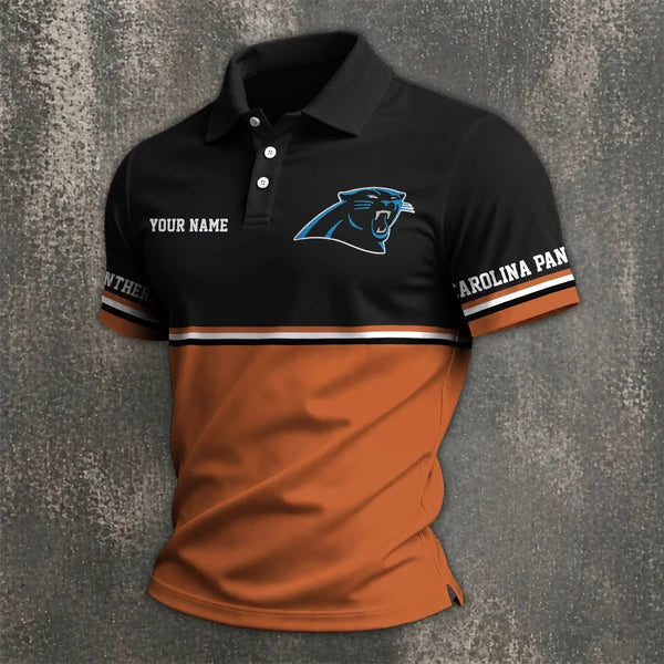 [SPECIAL OFFER] NEW CUSTOMIZED NFL23 CLP CAROLINA PANTHERS POLO SHIRT