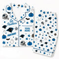 [SPECIAL OFFER] NEW CUSTOMIZED NFL23 CLP CAROLINA PANTHERS HALLOWEEN LONG PAJAMAS SET