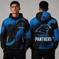 [SPECIAL OFFER] NEW CUSTOMIZED NFL23 CLP CAROLINA PANTHERS WINDBREAKER JACKET