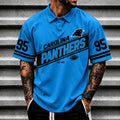 [SPECIAL OFFER] NEW CUSTOMIZED NFL23 CLP CAROLINA PANTHERS POLO SHIRT