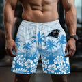 [SPECIAL OFFER] NEW CUSTOMIZED NFL23 CLP CAROLINA PANTHERS SHORT PANTS