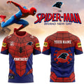 [SPECIAL OFFER] NEW CUSTOMIZED NFL23 CLP CAROLINA PANTHERS x SPIDER T-SHIRT, HOODIE & ZIP HOODIE