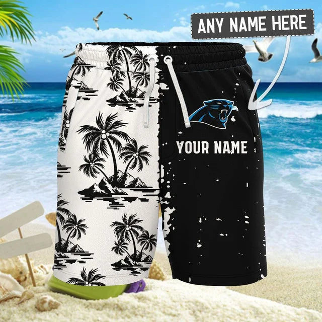 [SPECIAL OFFER] NEW CUSTOMIZED NFL23 CLP CAROLINA PANTHERS UNISEX HAWAIIAN SHIRT & SHORTS SET