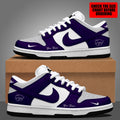 [FAN FAVORITE] NEW CUSTOMIZED NCAA FBS24 KSW KANSAS STATE WILDCATS DUNK LOW SHOES