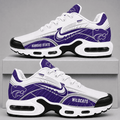 [FAN FAVORITE] NEW CUSTOMIZED NCAA FBS24 KSW KANSAS STATE WILDCATS AIR MAX PLUS SNEAKERS