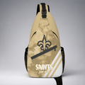 [SPECIAL OFFER] NEW CUSTOMIZED NFL24 NOS NEW ORLEANS SAINTS SLING BAG