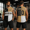 [SPECIAL OFFER] NEW CUSTOMIZED NFL24 NOS NEW ORLEANS SAINTS MEN'S GYM SHIRT