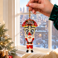 [SPECIAL OFFER] NEW CUSTOMIZED NFL24 NOS NEW ORLEANS SAINTS CHRISTMAS ACRYLIC ORNAMENT