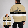 [SPECIAL OFFER] NEW CUSTOMIZED NFL24 NOS NEW ORLEANS SAINTS PUFFER JACKET