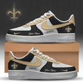 [SPECIAL OFFER] NEW CUSTOMIZED NFL24 NOS NEW ORLEANS SAINTS AF1 SNEAKERS