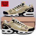 [SPECIAL OFFER] NEW CUSTOMIZED NFL24 NOS NEW ORLEANS SAINTS AIR MAX PLUS SNEAKERS