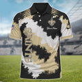 [SPECIAL OFFER] NEW CUSTOMIZED NFL24 NOS NEW ORLEANS SAINTS MULTICOLOR POLO SHIRT