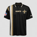 [SPECIAL OFFER] NEW CUSTOMIZED NFL24 NOS NEW ORLEANS SAINTS POLO SHIRT