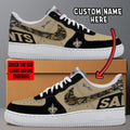 [SPECIAL OFFER] NEW CUSTOMIZED NFL24 NOS NEW ORLEANS SAINTS AF1 SNEAKERS