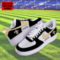 [SPECIAL OFFER] NEW CUSTOMIZED NFL24 NOS NEW ORLEANS SAINTS AF1 SHOES