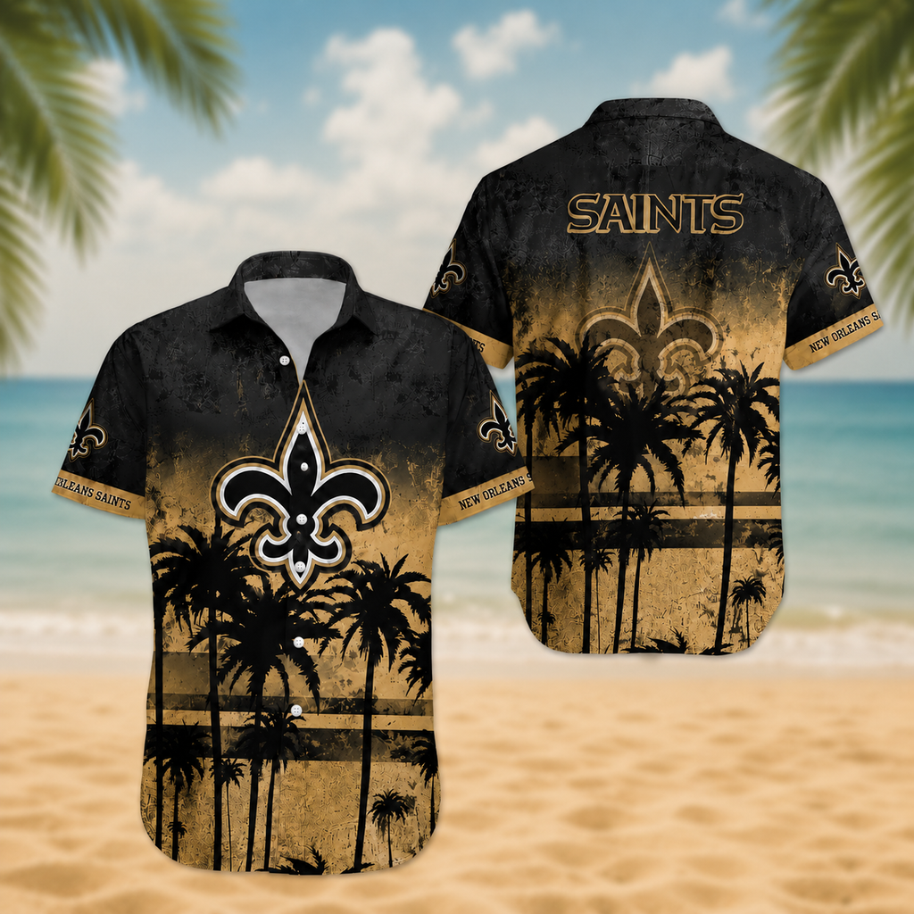 [SPECIAL OFFER] NEW CUSTOMIZED NFL24 NOS NEW ORLEANS SAINTS UNISEX HAWAIIAN SHIRT