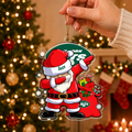[SPECIAL OFFER] NEW CUSTOMIZED NFL25 NYJ NEW YORK JETS CHRISTMAS ACRYLIC ORNAMENT