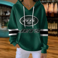 [SPECIAL OFFER] NEW CUSTOMIZED NFL25 NYJ NEW YORK JETS RIBBED HOODIE & SWEATSHIRT
