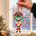 [SPECIAL OFFER] NEW CUSTOMIZED NFL25 NYJ NEW YORK JETS CHRISTMAS ACRYLIC ORNAMENT