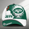 [SPECIAL OFFER] NEW CUSTOMIZED NFL25 NYJ NEW YORK JETS CLASSIC CAP