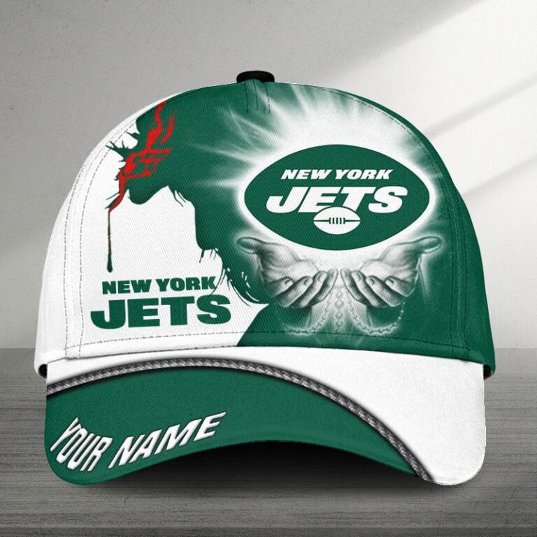 [SPECIAL OFFER] NEW CUSTOMIZED NFL25 NYJ NEW YORK JETS CLASSIC CAP