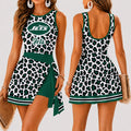[SPECIAL OFFER] NEW CUSTOMIZED NFL25 NYJ NEW YORK JETS WOMEN'S SUMMER SKORT DRESS