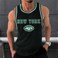 [SPECIAL OFFER] NEW CUSTOMIZED NFL25 NYJ NEW YORK JETS UNISEX TANK TOP