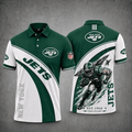 [SPECIAL OFFER] NEW CUSTOMIZED NFL25 NYJ NEW YORK JETS POLO SHIRT