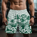 [SPECIAL OFFER] NEW CUSTOMIZED NFL25 NYJ NEW YORK JETS SHORT PANTS