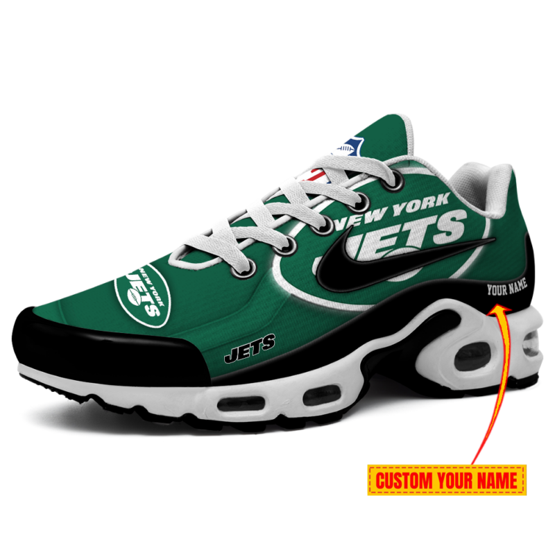 [SPECIAL OFFER] NEW CUSTOMIZED NFL25 NYJ NEW YORK JETS AIR MAX PLUS SNEAKERS