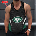 [SPECIAL OFFER] NEW CUSTOMIZED NFL25 NYJ NEW YORK JETS UNISEX TANK TOP