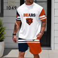 [SPECIAL OFFER] NEWCUSTOMIZED NFL26 CCB CHICAGO BEARS UNISEX T-SHIRT & SHORTS SET