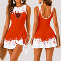 [SPECIAL OFFER] NEW CUSTOMIZED NFL26 CCB CHICAGO BEARS WOMEN'S SUMMER SKORT DRESS