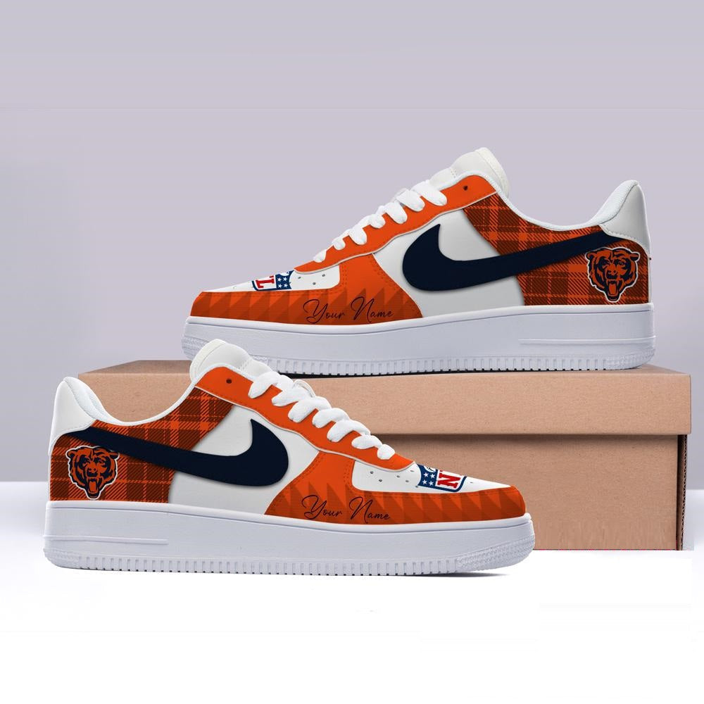 [SPECIAL OFFER] NEW CUSTOMIZED NFL26 CCB CHICAGO BEARS AF1 SHOES