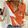 [SPECIAL OFFER] NEW CUSTOMIZED NFL26 CCB CHICAGO BEARS WOMEN CASUAL SHIRT