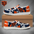 [SPECIAL OFFER] NEW CUSTOMIZED NFL26 CCB CHICAGO BEARS LOAFER SHOES