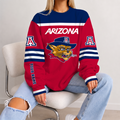 [FAN FAVORITE] NEW CUSTOMIZED NCAA FBS27 ARW ARIZONA WILDCATS UNISEX SWEATSHIRT