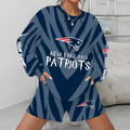 [SPECIAL OFFER] NEW CUSTOMIZED NFL27 NEP NEW ENGLAND PATRIOTS UNISEX SWEATSHIRT & SHORTS SET