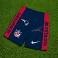 [SPECIAL OFFER] NEW CUSTOMIZED NFL27 NEP NEW ENGLAND PATRIOTS SHORT PANTS