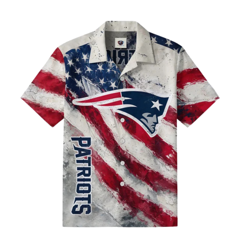 [SPECIAL OFFER] NEW CUSTOMIZED NFL27 NEP NEW ENGLAND PATRIOTS UNISEX HAWAIIAN SHIRT