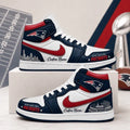 [SPECIAL OFFER] NEW CUSTOMIZED NFL27 NEP NEW ENGLAND PATRIOTS AIR JORDAN 1