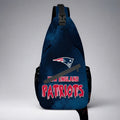 [SPECIAL OFFER] NEW CUSTOMIZED NFL27 NEP NEW ENGLAND PATRIOTS SLING BAG