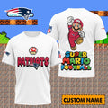 [SPECIAL OFFER] NEW CUSTOMIZED NFL27 NEP NEW ENGLAND PATRIOTS SUPER MARIO T-SHIRT, HOODIE, ZIP HOODIE